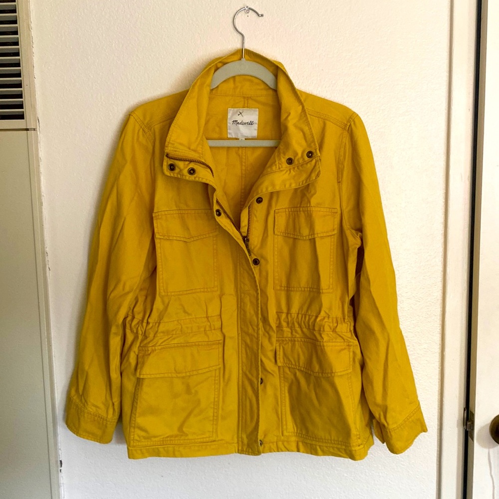Madewell adjustable waist spring jacket